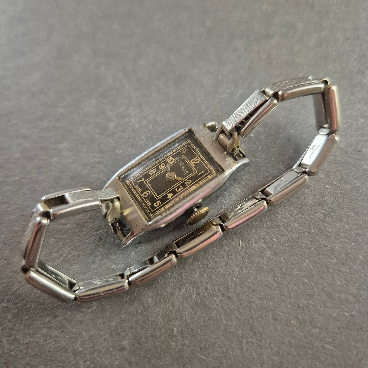 Rocar Vintage Armbanduhr – Klassisches Schweizer Design