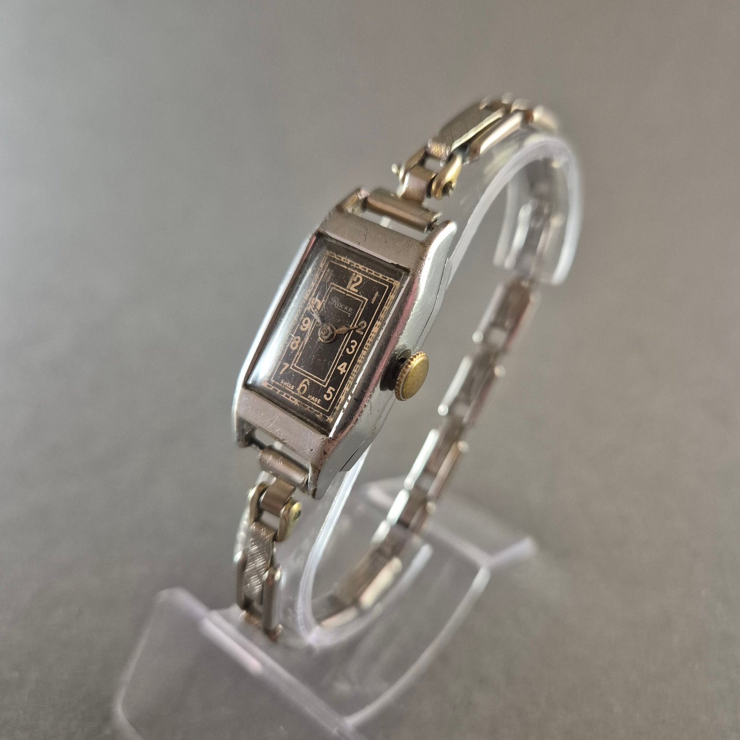 Rocar Vintage Armbanduhr – Klassisches Schweizer Design