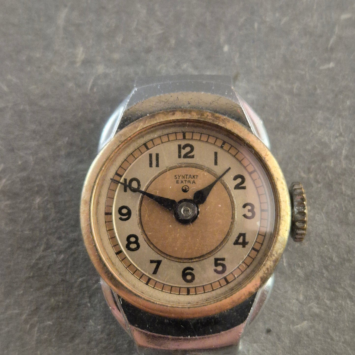 Vintage Syntakt Extra Krankenschwesteruhr – Klassischer Retro-Stil