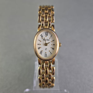Elegante Damenarmbanduhr „RelicFuel“ – Goldfarben mit römischen Ziffern