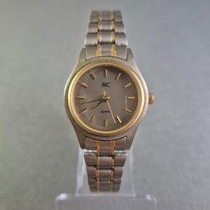 Zeitlose MC Damenarmbanduhr – Klassisches Design in Bicolor-Optik