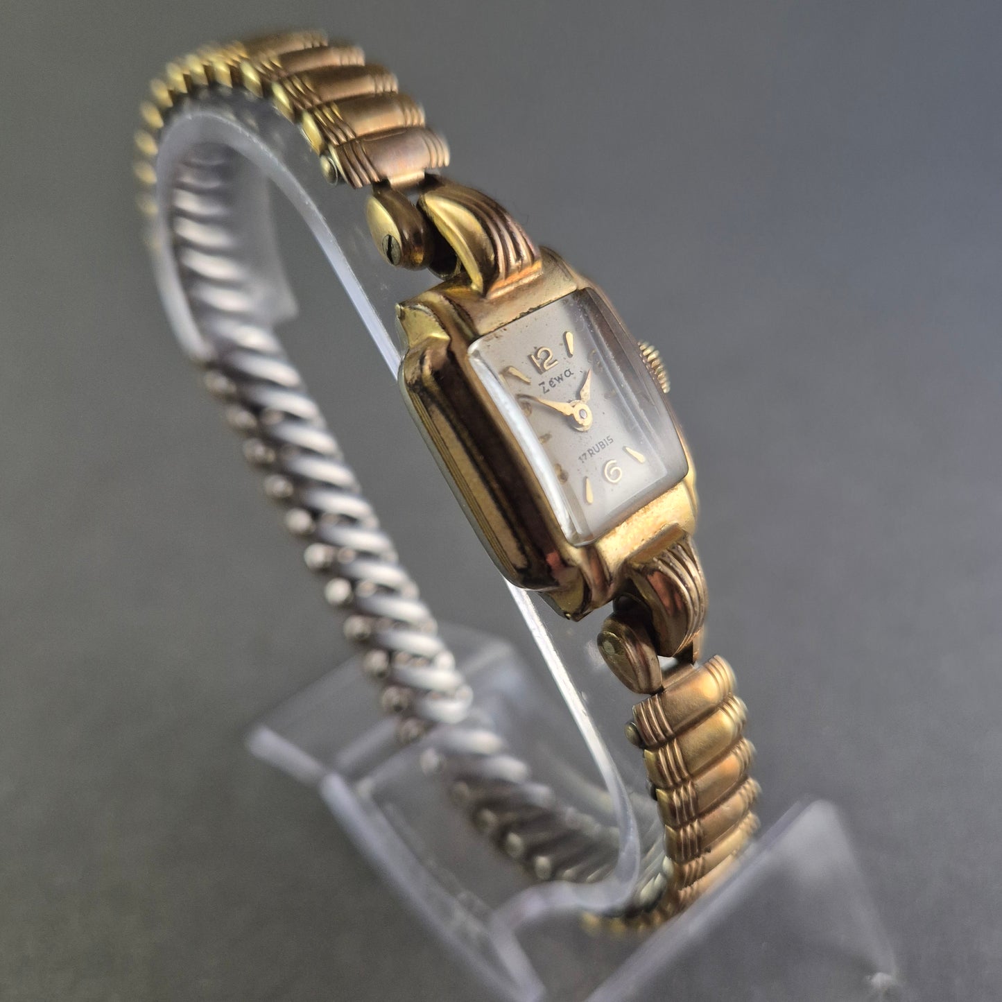 Vintage Zewa Damenarmbanduhr – Eleganter Klassiker mit mechanischem Uhrwerk