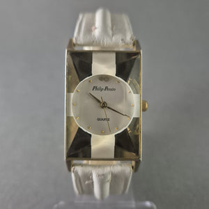 Stilvolle Philip Persio Damenarmbanduhr – Elegantes Design mit Goldakzenten