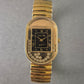 Elegante Check Point Damenarmbanduhr – Goldfarben mit funkelnden Steinen