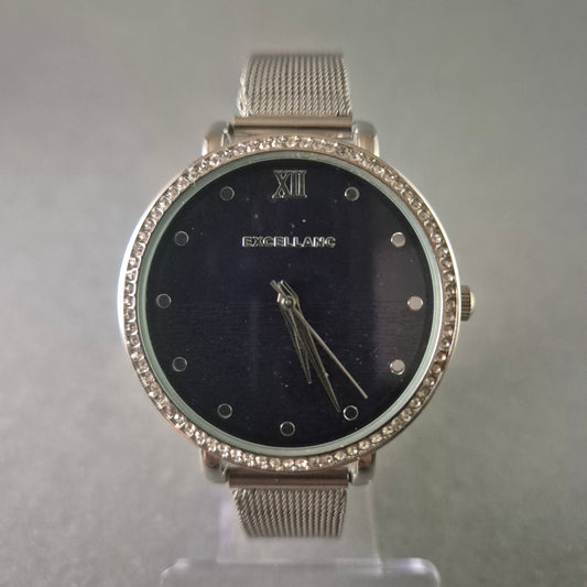 Excellanc Damenarmbanduhr – Stilvolle Eleganz mit Strassbesatz