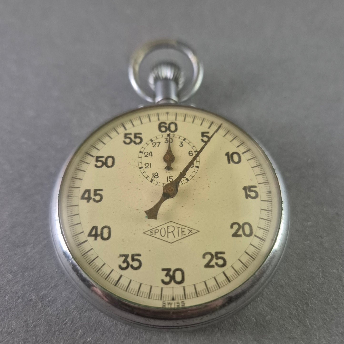 Vintage Sportex Stoppuhr – Präzision aus der Schweiz