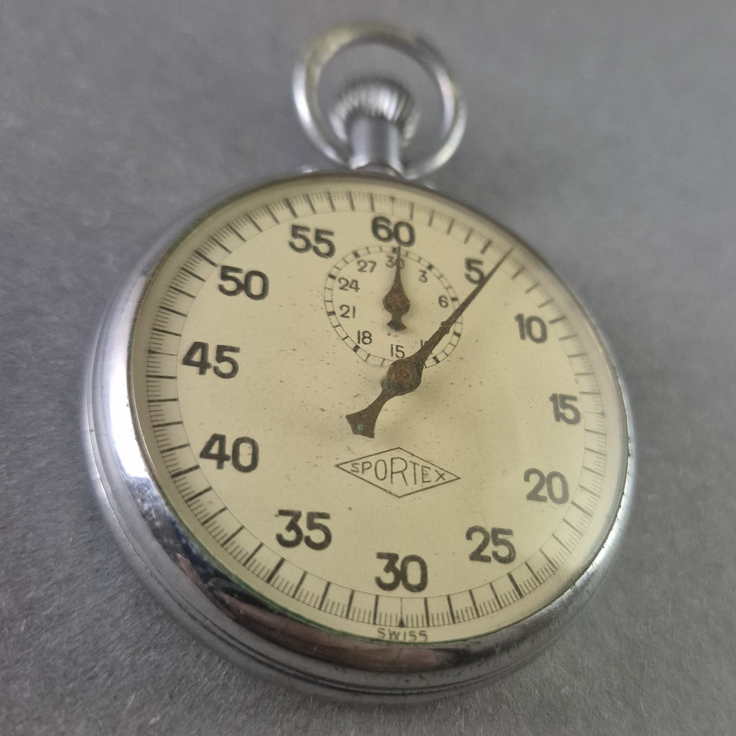 Vintage Sportex Stoppuhr – Präzision aus der Schweiz