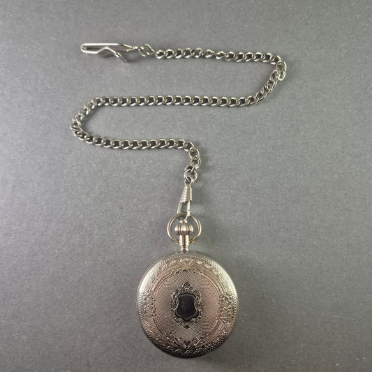 Eichmüller Taschenuhr Klassisches Design mit filigravem Gehäuse