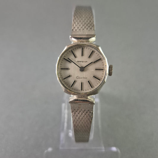 Arfena Damenarmbanduhr – Klassische Eleganz mit Quarzwerk