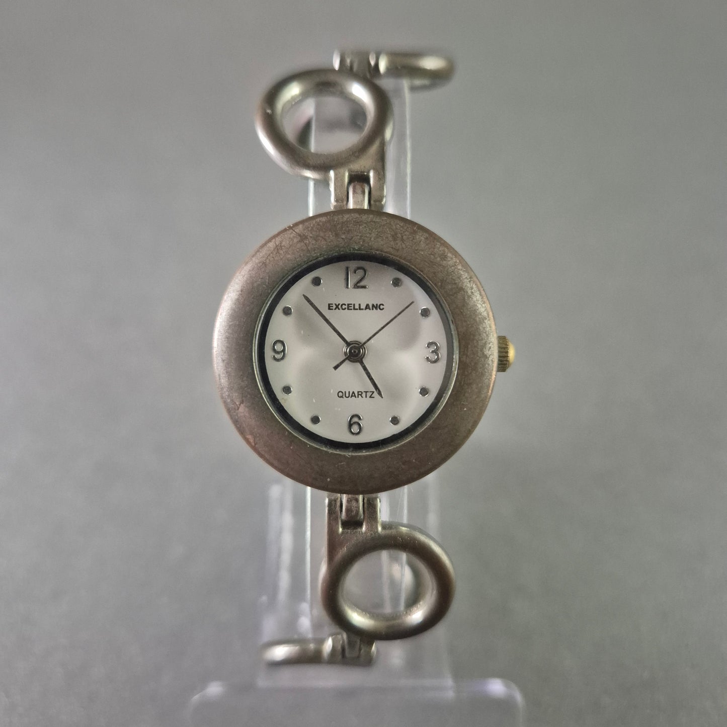 Excellanc Damenarmbanduhr – Ausgefallenes Design mit Gliederarmband