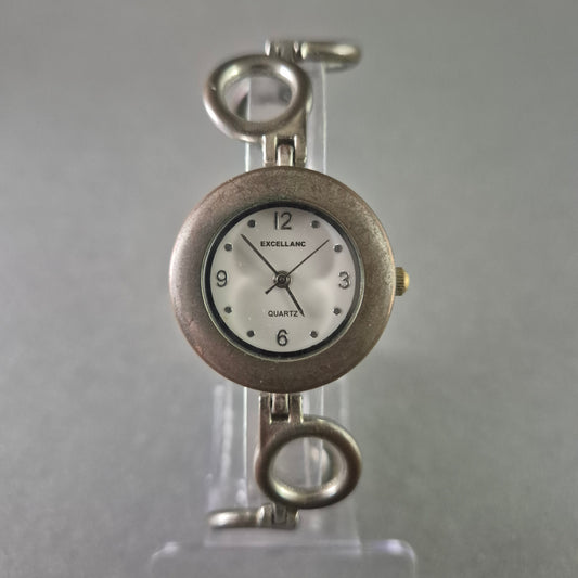 Excellanc Damenarmbanduhr – Ausgefallenes Design mit Gliederarmband