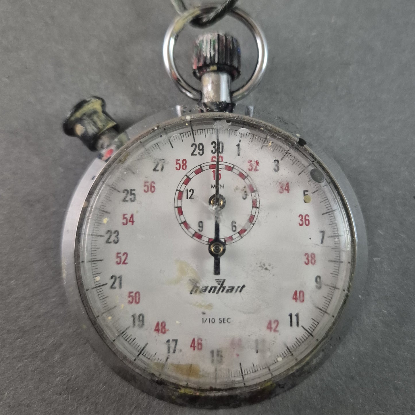 Vintage Hanhart Stoppuhr – Präzision im Retro-Look