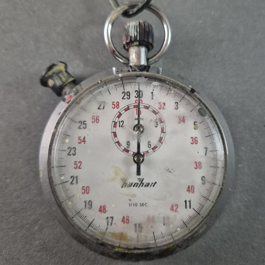 Vintage Hanhart Stoppuhr – Präzision im Retro-Look