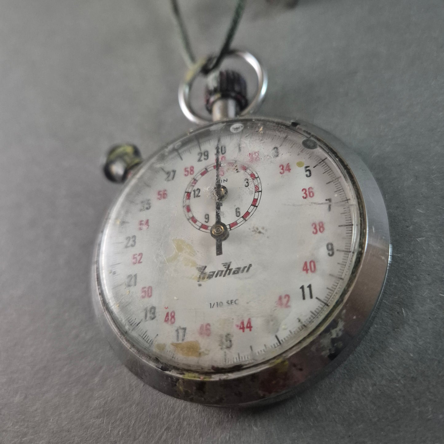 Vintage Hanhart Stoppuhr – Präzision im Retro-Look