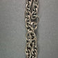 Schwere Vintage Halskette aus Silber Robustes Design