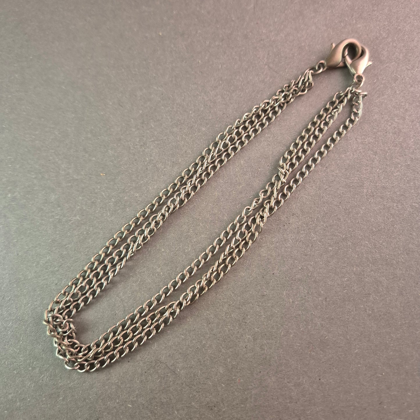 Silberne Mehrstrang-Halskette – Robustes & Zeitloses Design