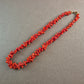 Echte rote Korallenkette – Klassischer Naturschmuck