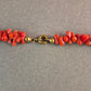 Echte rote Korallenkette – Klassischer Naturschmuck