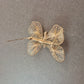 Filigrane Vintage Schmetterling Brosche aus Silberdraht