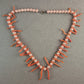 Vintage Korallen-Perlenkette – Exotische Eleganz mit natürlichem Charme