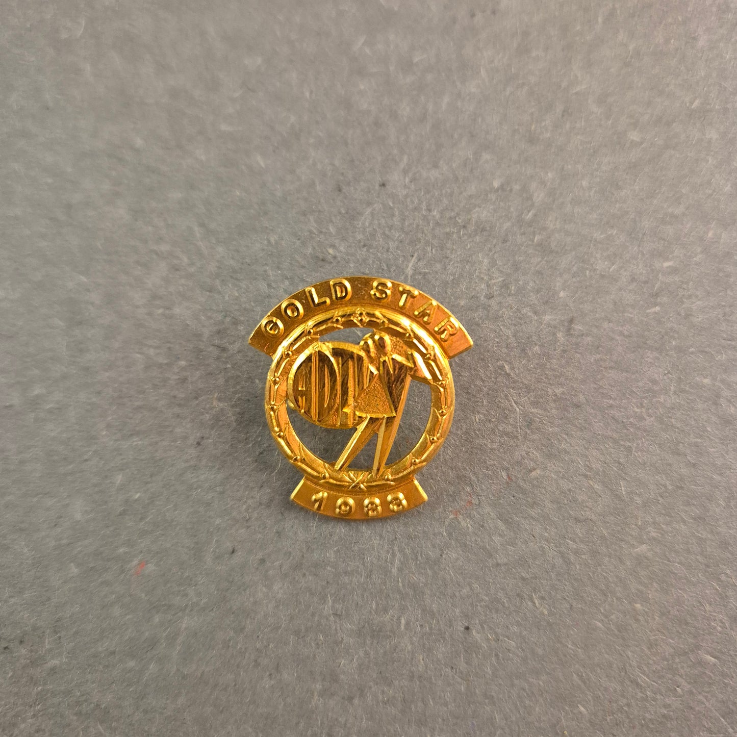 Goldene Ehrennadel "Gold Star 1988" – Sammlerstück mit historischem Wert
