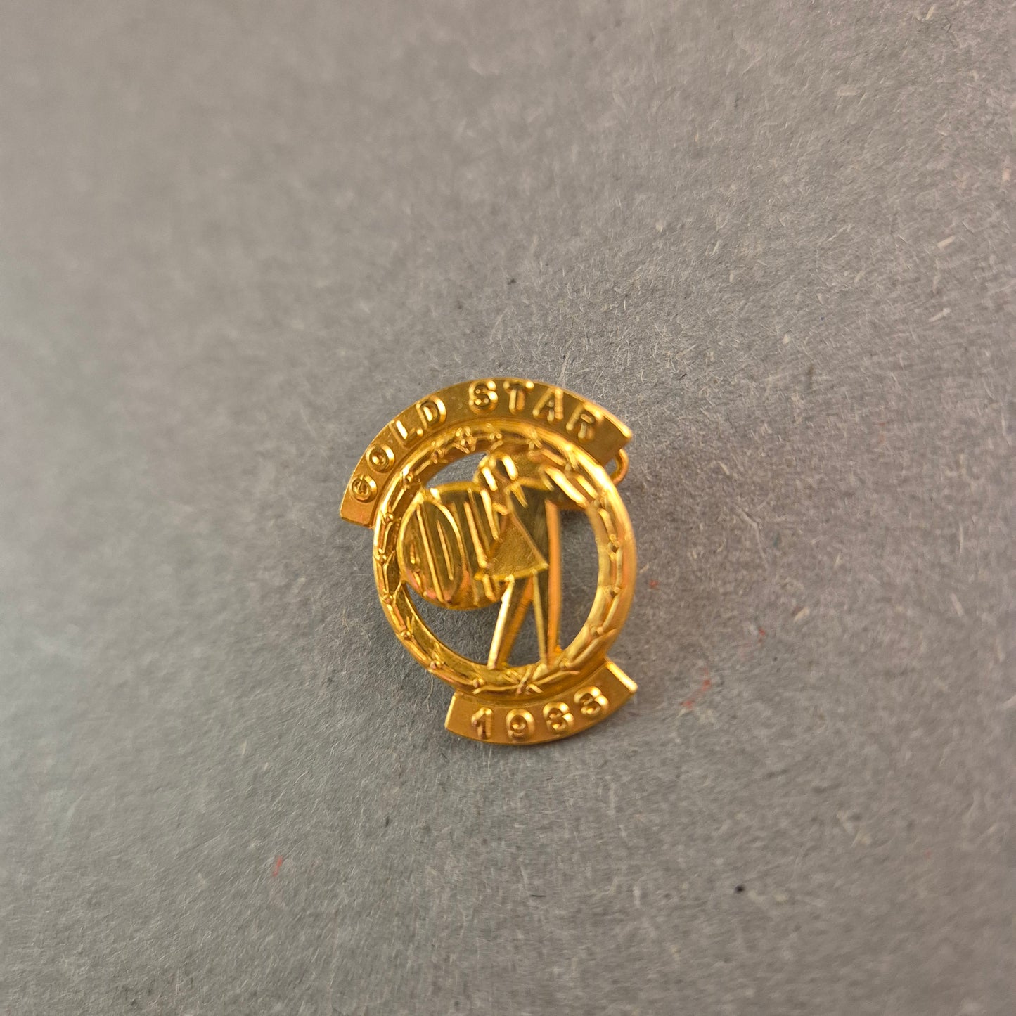 Goldene Ehrennadel "Gold Star 1988" – Sammlerstück mit historischem Wert