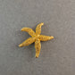 Goldene Seestern-Brosche – Maritimer Vintage-Chic