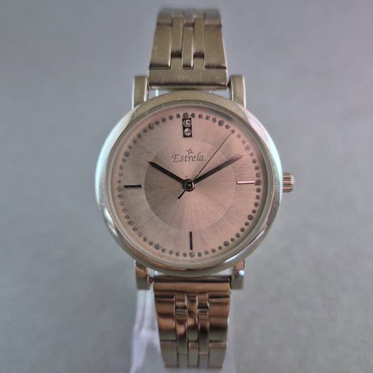 Elegante Estrella Damenarmbanduhr – Stilvolle Schlichtheit mit Edelstahlarmband