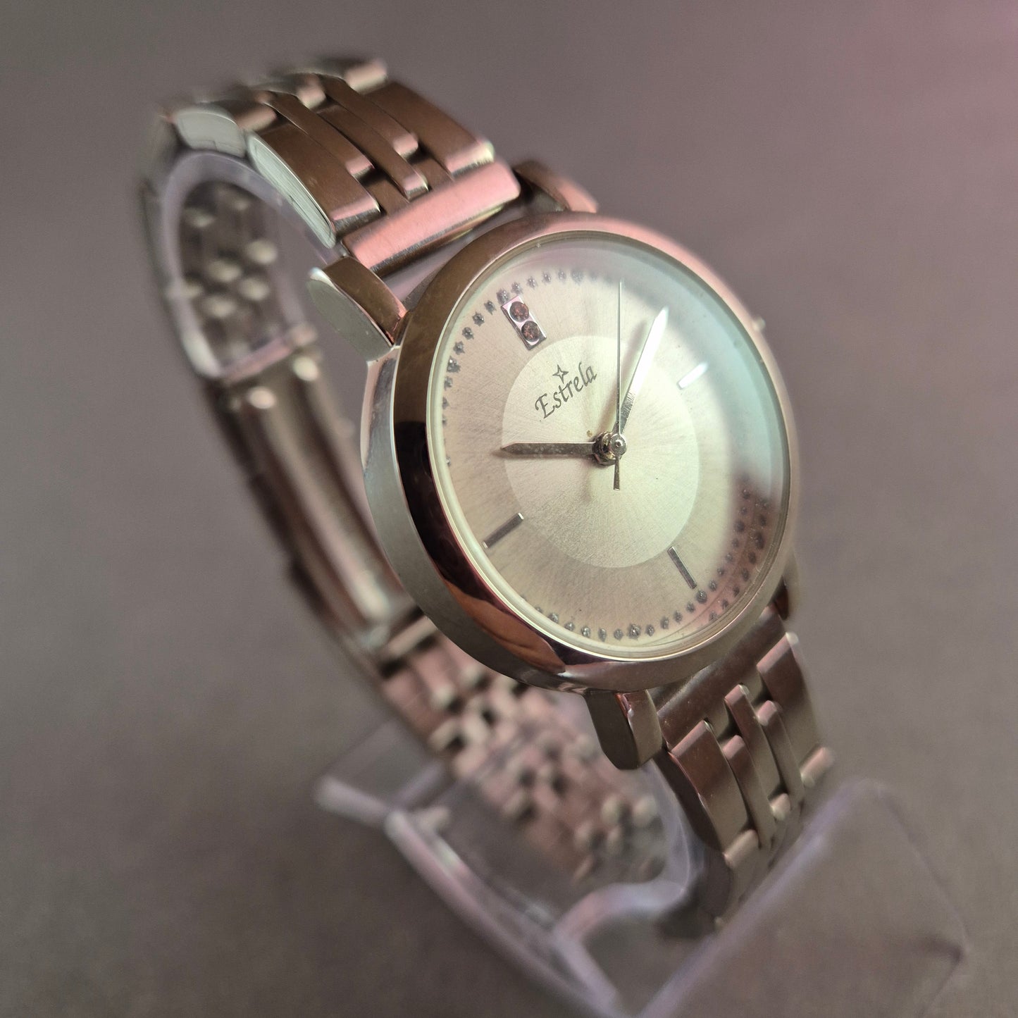 Elegante Estrella Damenarmbanduhr – Stilvolle Schlichtheit mit Edelstahlarmband