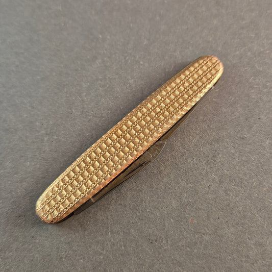 Vintage Taschenmesser mit Goldoptik – Edles Design für Sammler