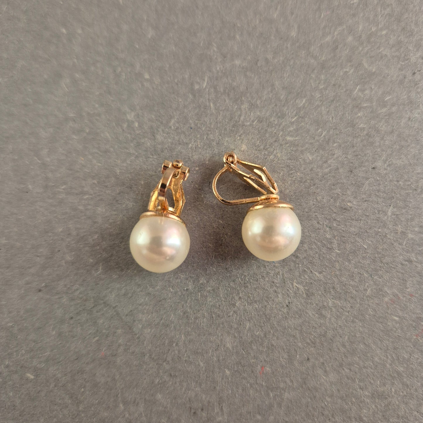 Elegante Vintage-Ohrringe mit Perlen – Klassischer Stil