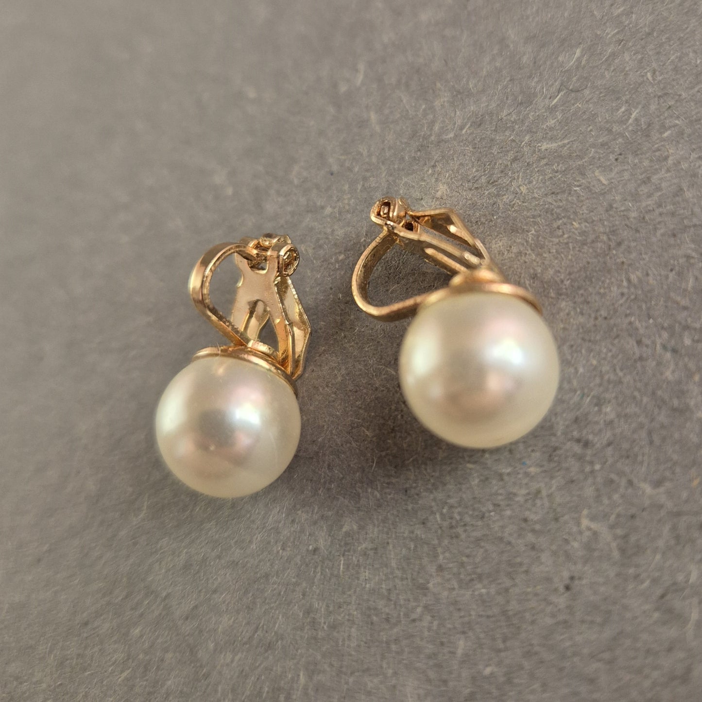 Elegante Vintage-Ohrringe mit Perlen – Klassischer Stil