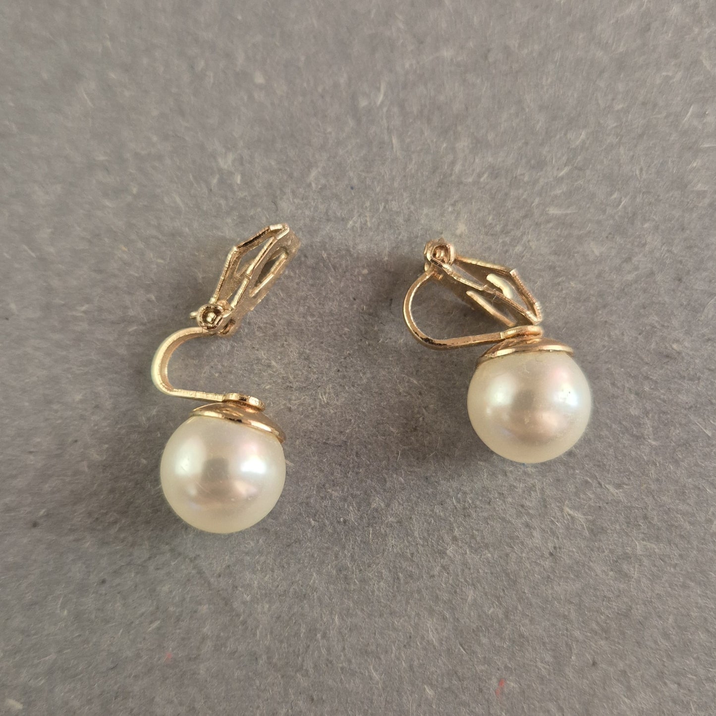 Elegante Vintage-Ohrringe mit Perlen – Klassischer Stil