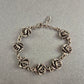 Vintage Silber-Armband mit Rosen – Romantisches Design im Antik-Look