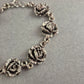 Vintage Silber-Armband mit Rosen – Romantisches Design im Antik-Look