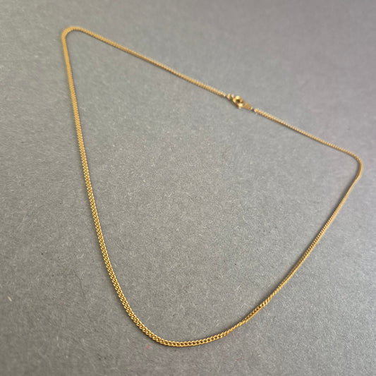 Feine goldfarbene Halskette – Klassisches Design für jeden Anlass