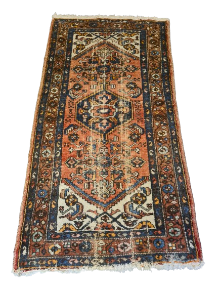 Perserteppich Orientteppich Handgeknüpfter Teppich Malaya 207x106cm