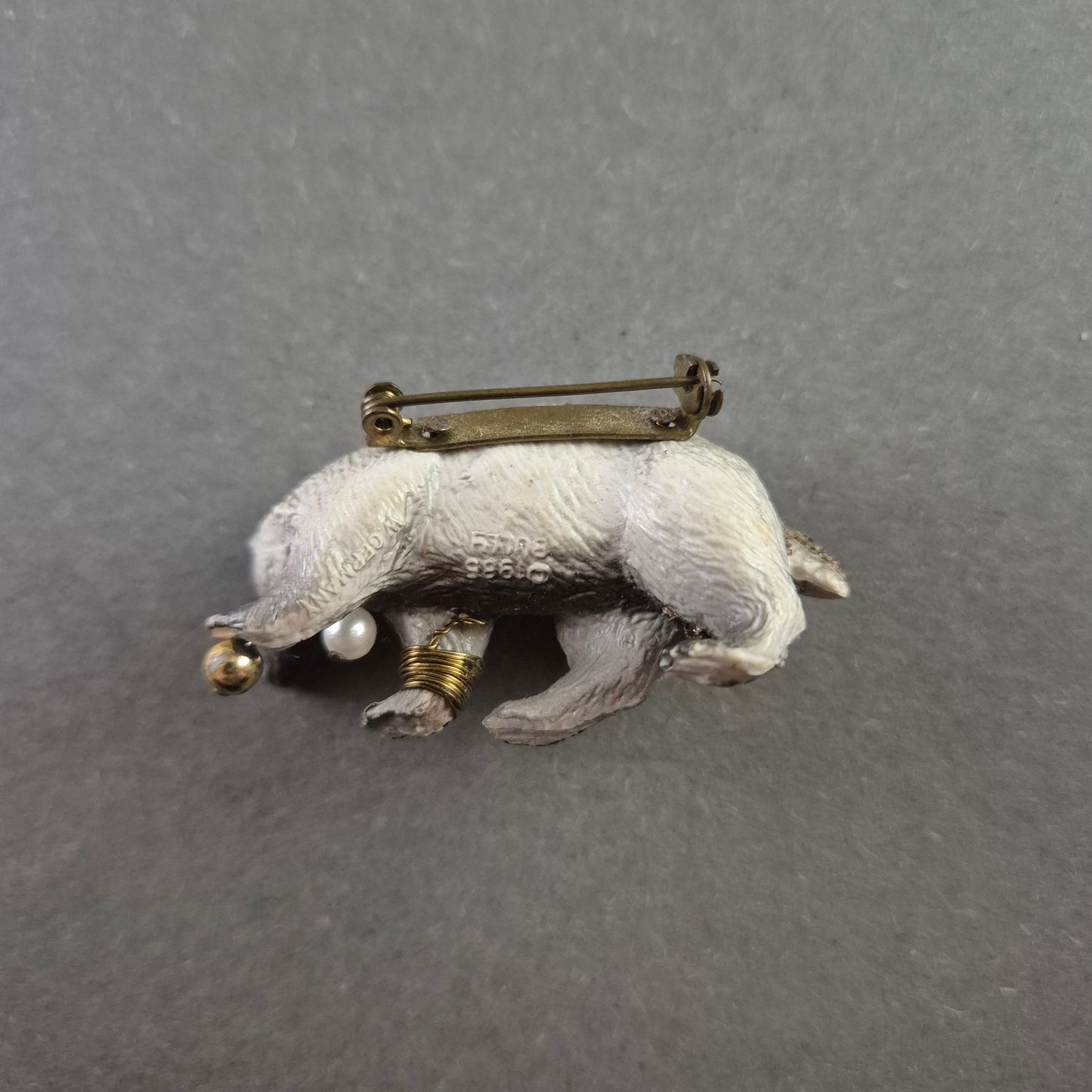 Tier-Brosche mit Strasssteinen Funkelnder Blickfang im Fantasy-Stil