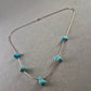 Vintage-Halskette mit echten Türkissteinchen – Boho-Chic mit natürlicher Eleganz