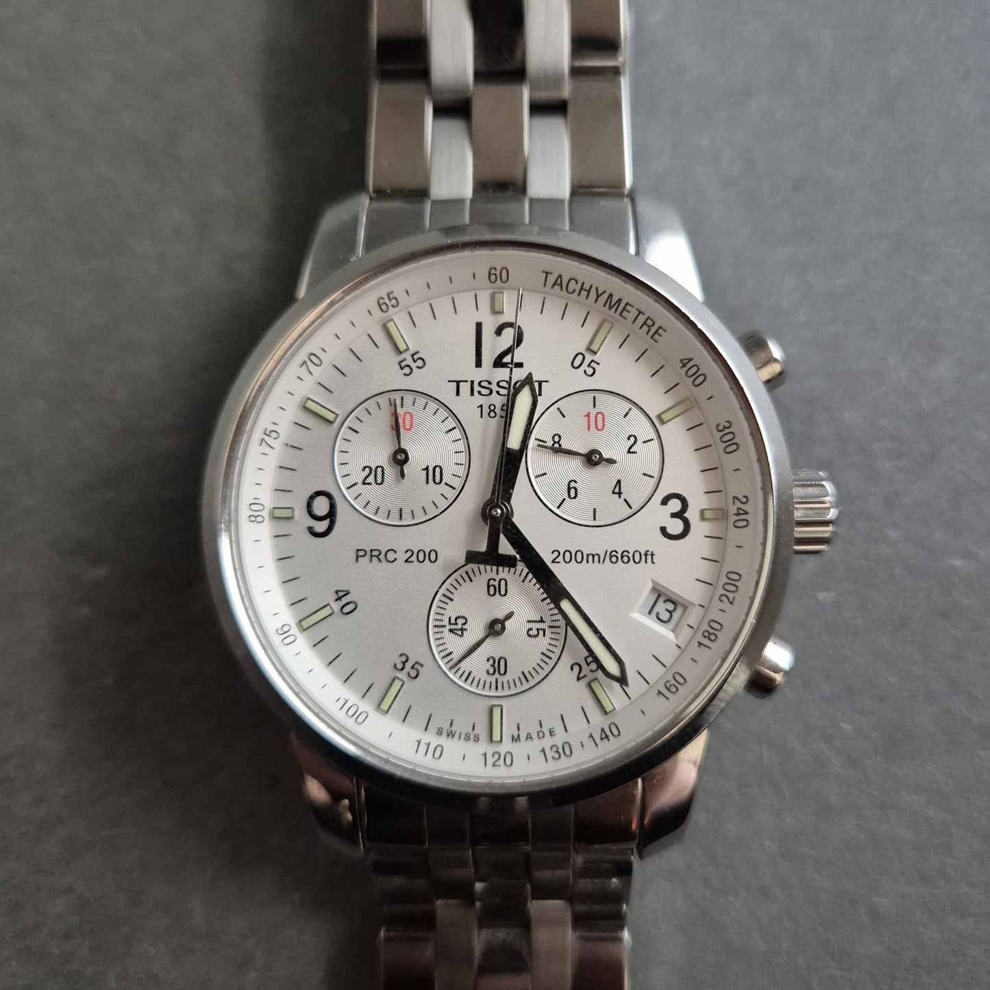 Tissot Uhr Herrenarmbanduhr PRC 200 Chronograph