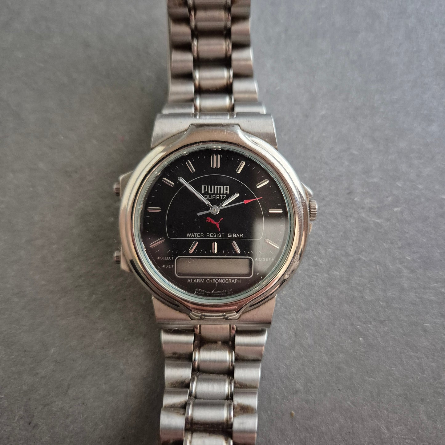 Puma Uhr Herrenarmbanduhr Robuster Alltagsbegleiter mit Digitalfunktion