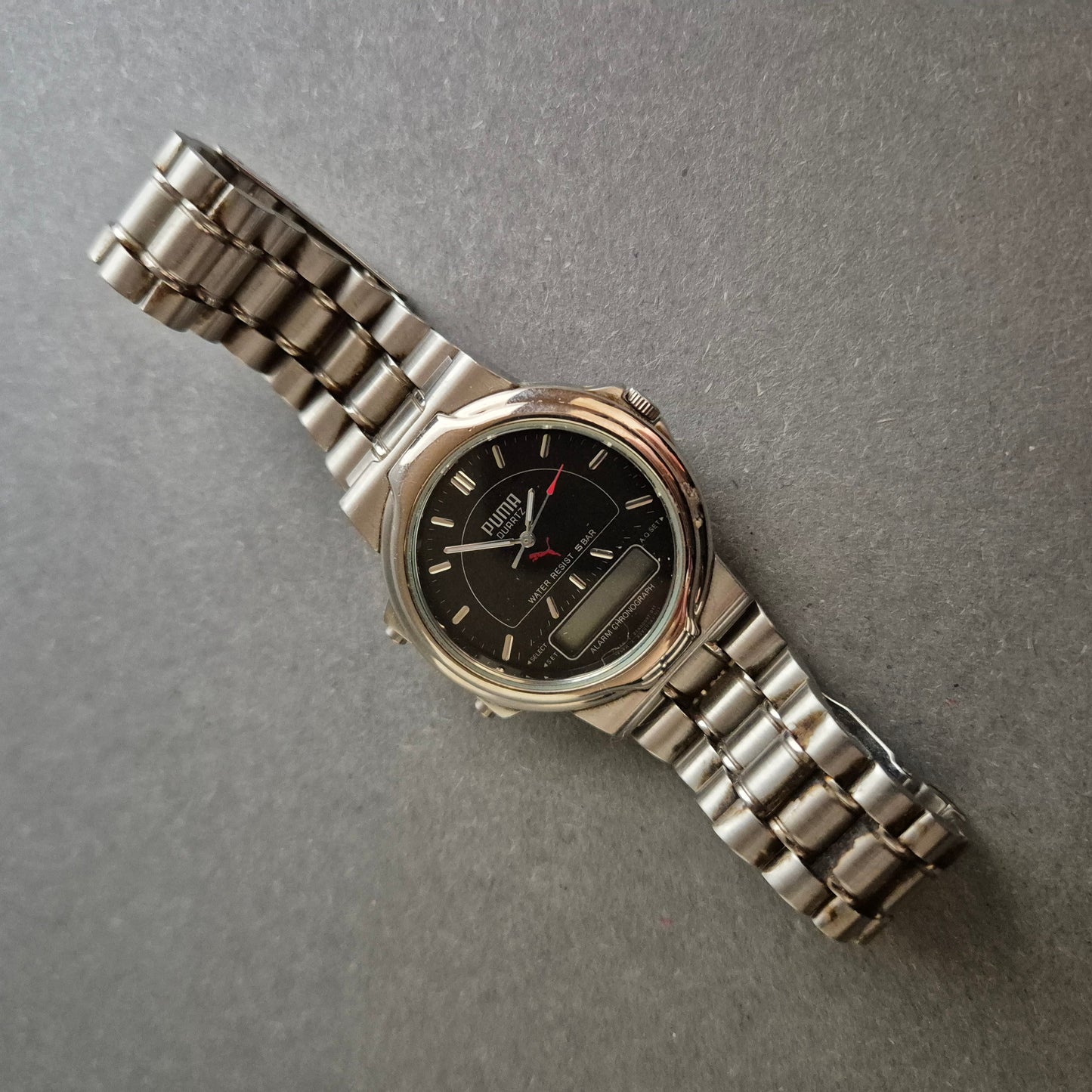 Puma Uhr Herrenarmbanduhr Robuster Alltagsbegleiter mit Digitalfunktion