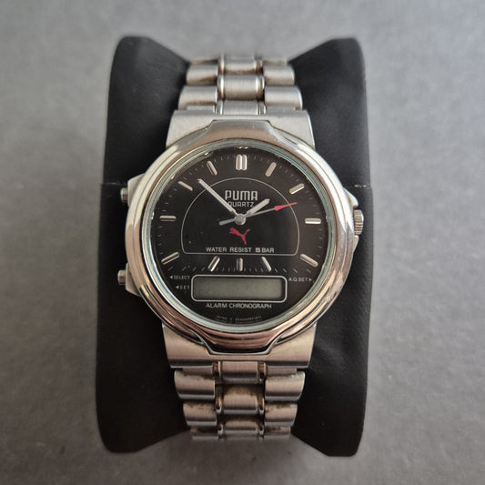 Puma Uhr Herrenarmbanduhr Robuster Alltagsbegleiter mit Digitalfunktion
