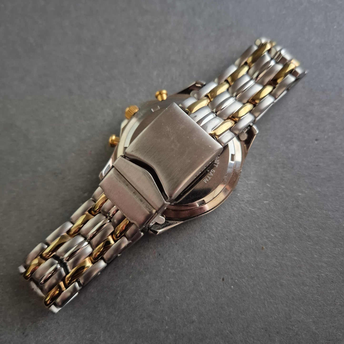 Kairos Uhr Herrenchronograph Zweifarbiger Klassiker mit sportlicher Eleganz