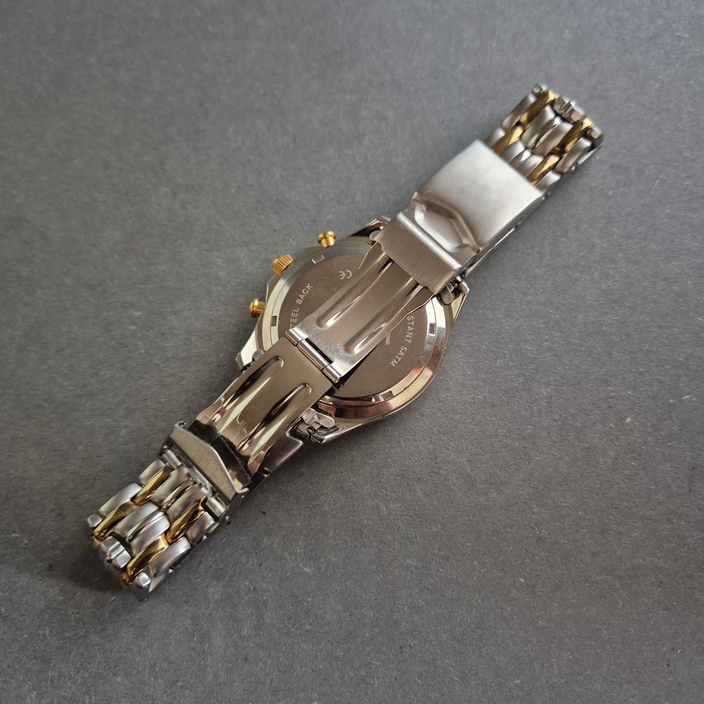 Kairos Uhr Herrenchronograph Zweifarbiger Klassiker mit sportlicher Eleganz