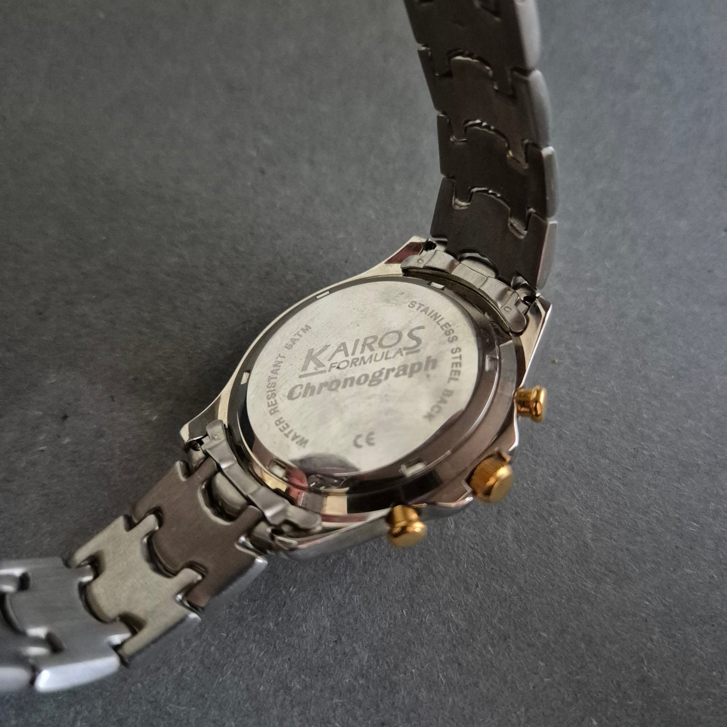 Kairos Uhr Herrenchronograph Zweifarbiger Klassiker mit sportlicher Eleganz