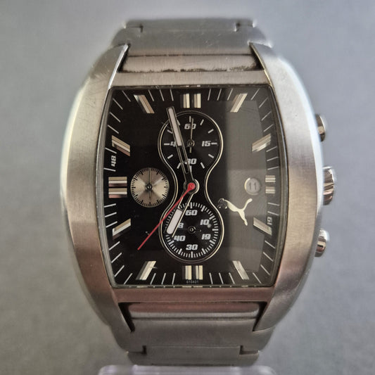 Puma Uhr Herrenarmbanduhr Chronograph Rechteckgehäuse