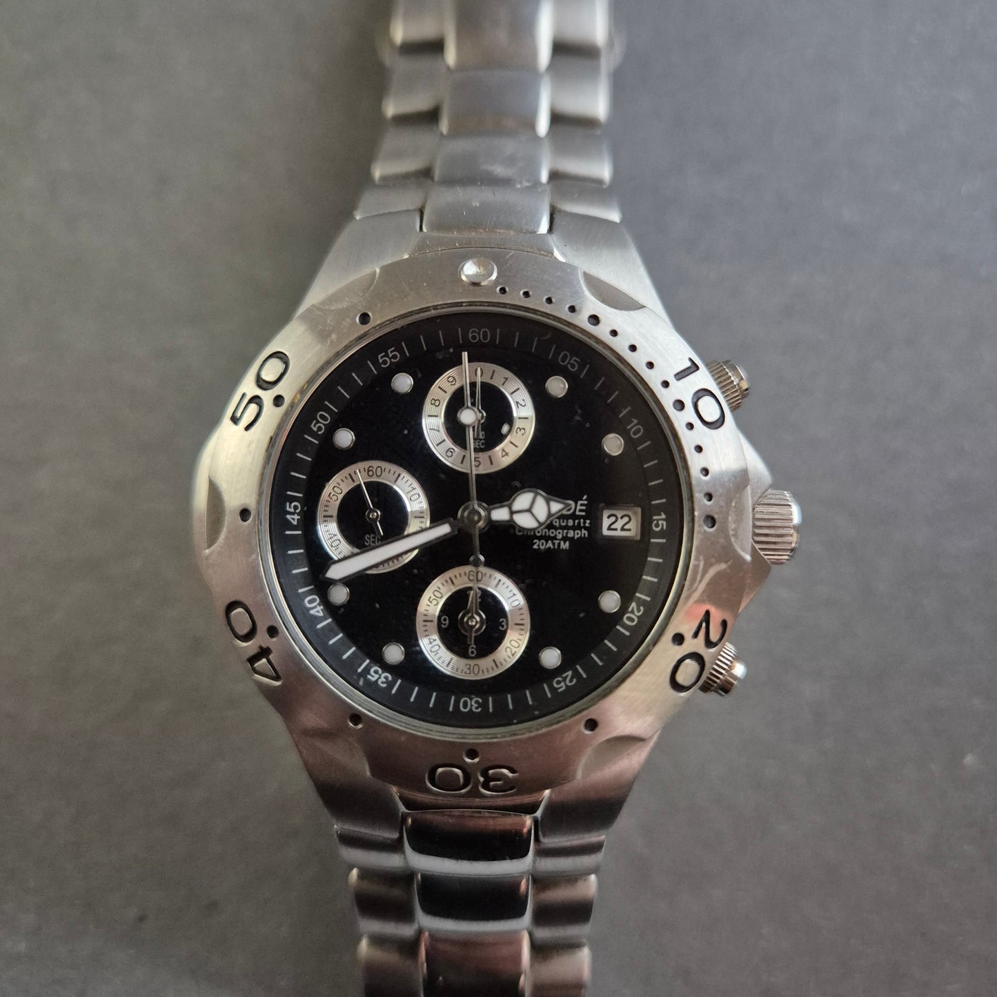 Odeé Uhr Herrenarmbanduhr Chronograph Taucherdesign