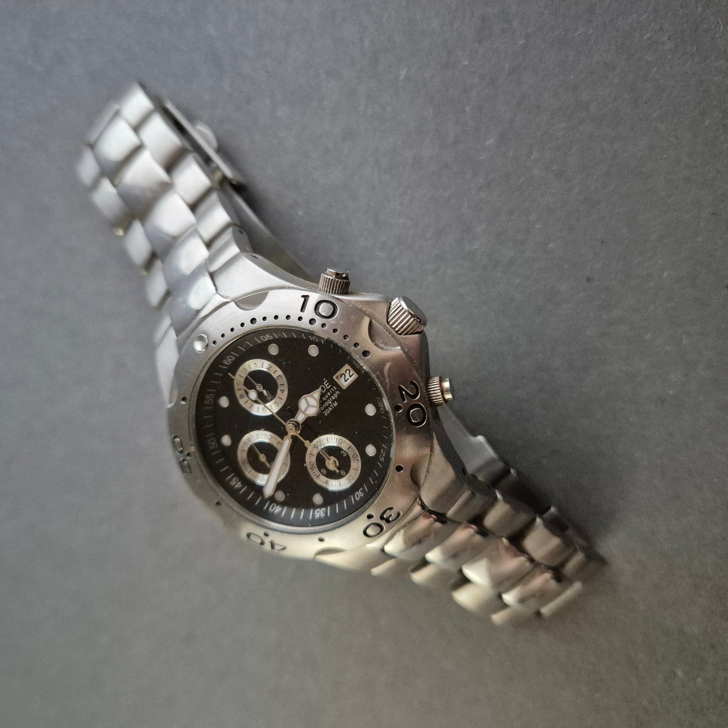 Odeé Uhr Herrenarmbanduhr Chronograph Taucherdesign