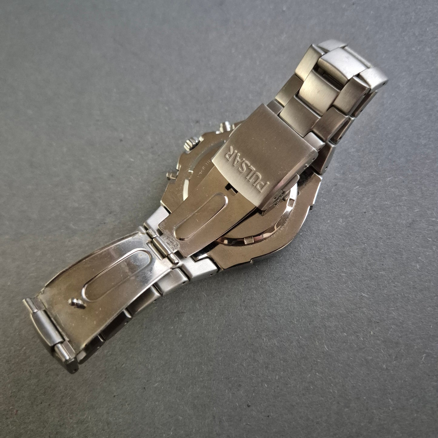 Pulsar Uhr Herrenarmbanduhr Chronograph 100 m Wasserdichte